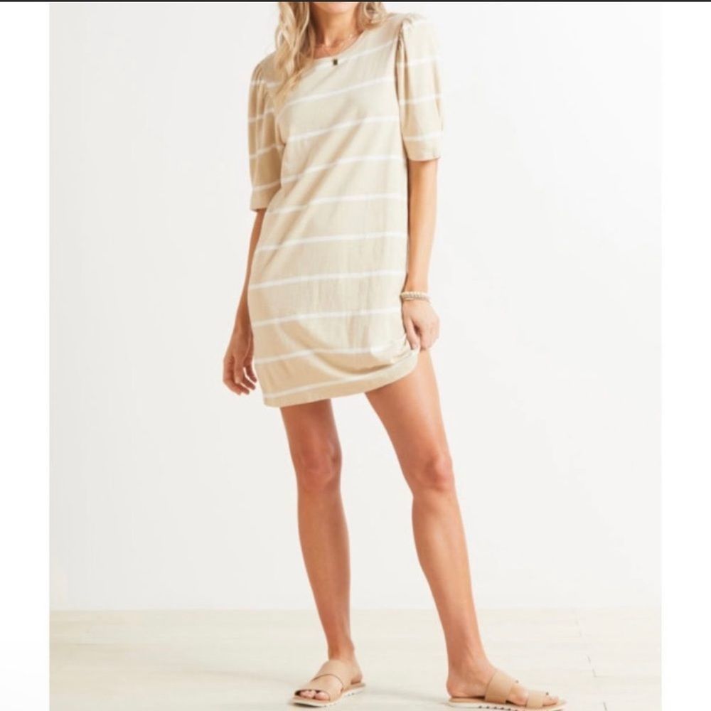 Sanctuary So Volume T-Shirt Dress Puffed Sleep Dress-NWT